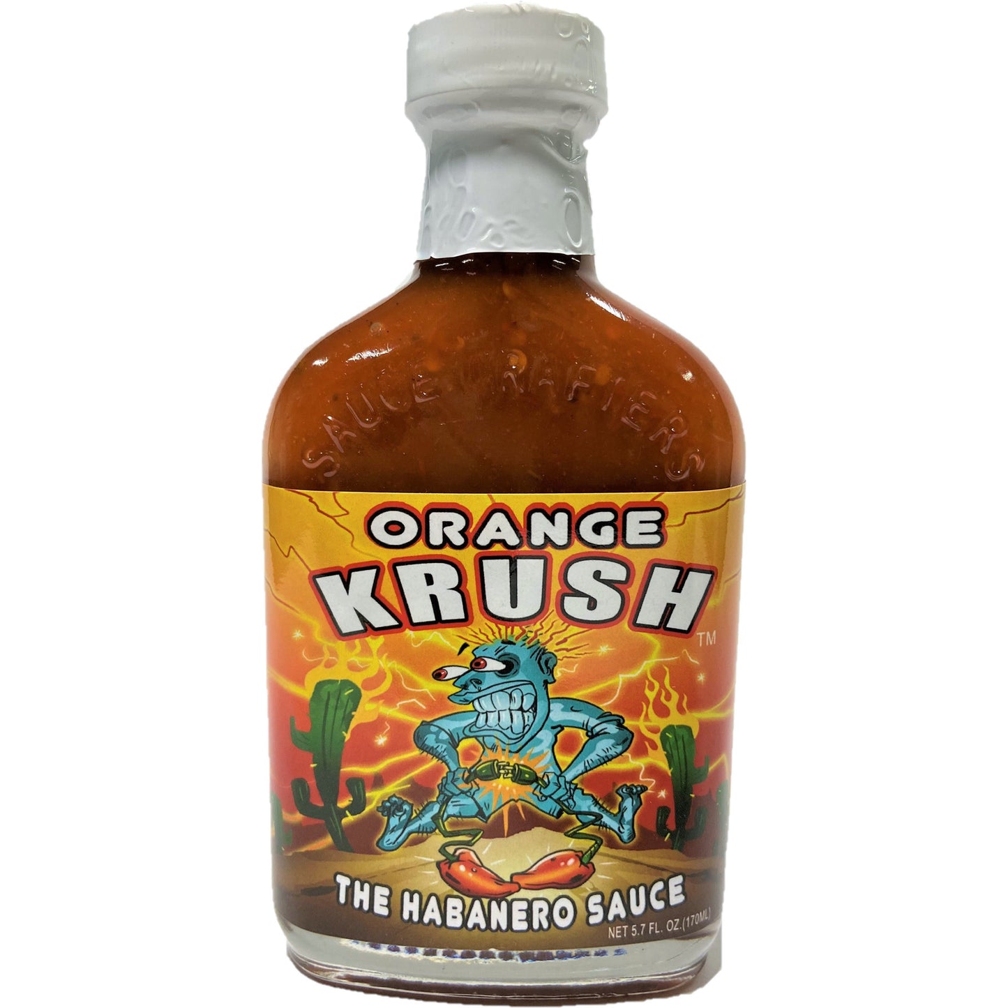 Orange Krush The Habanero Hot Sauce