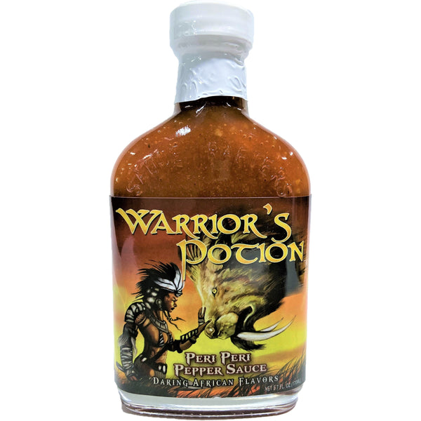 Warrior's Potion Peri Peri Pepper Hot Sauce - 12 per case