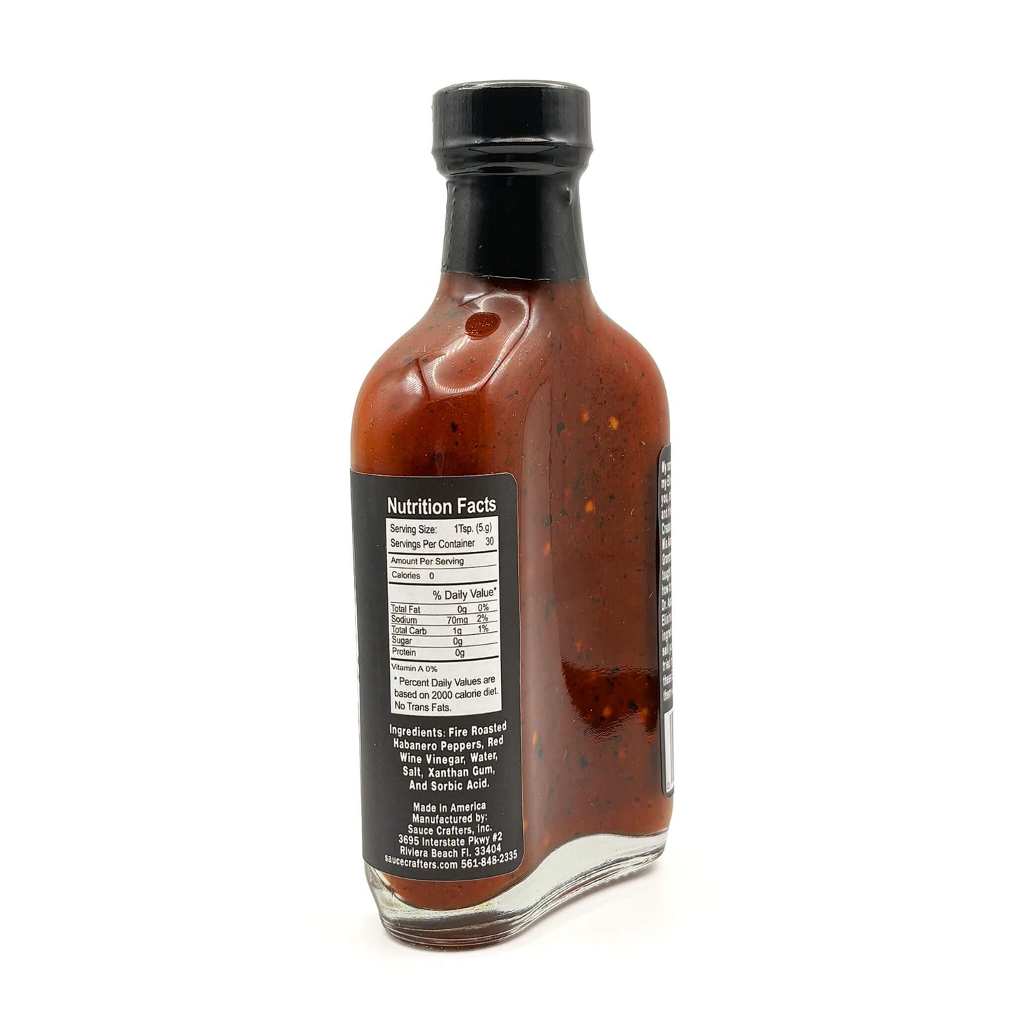 Dr. Assburn's Fire Roasted Habanero Hot Sauce