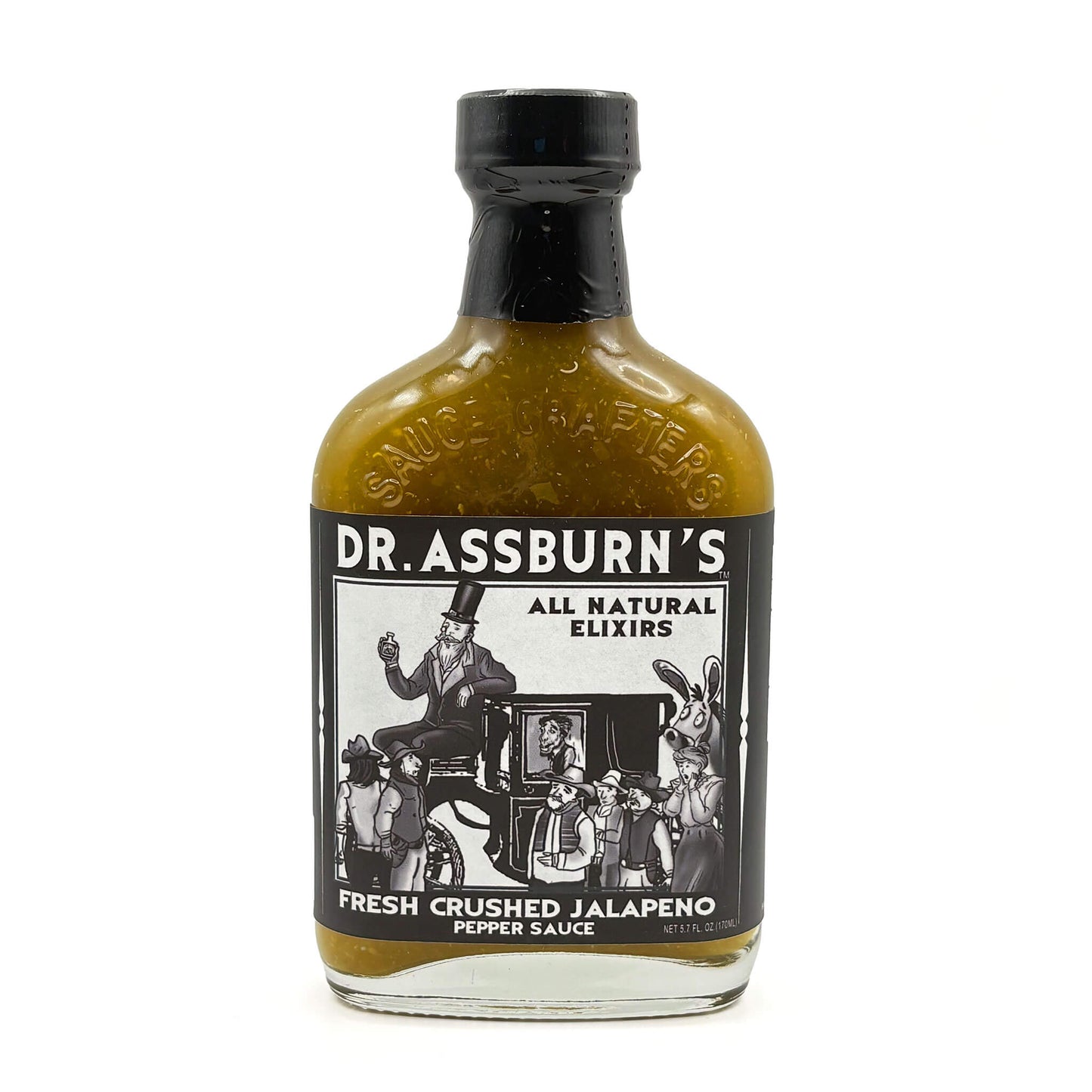 Dr. Assburn's Fresh Crushed Jalapeno Hot Sauce