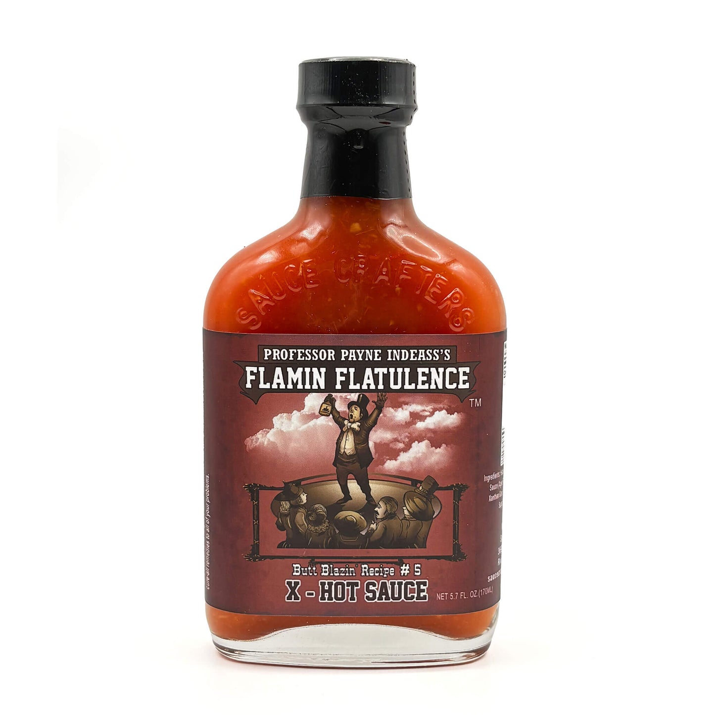Professor Payne Indeass's Flamin' Flatulence Hot Sauce