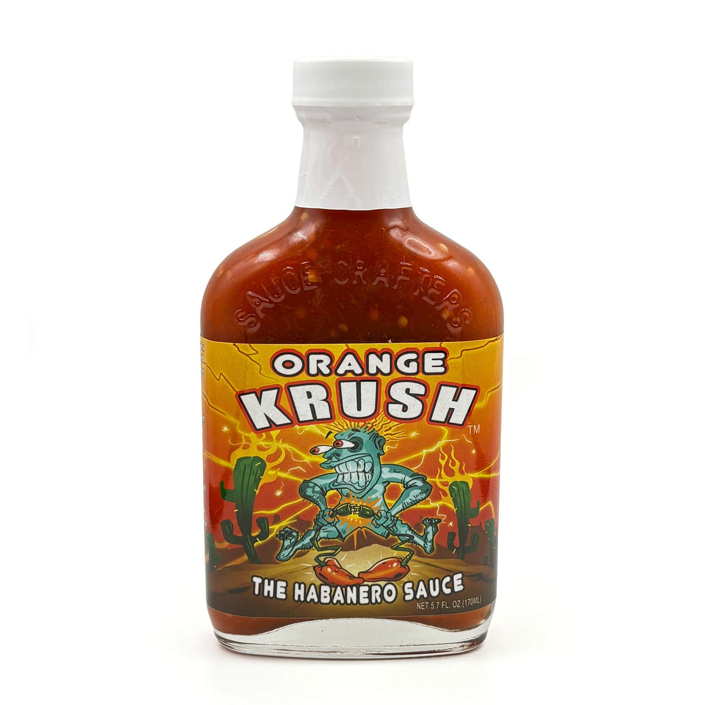 Orange Krush The Habanero Hot Sauce