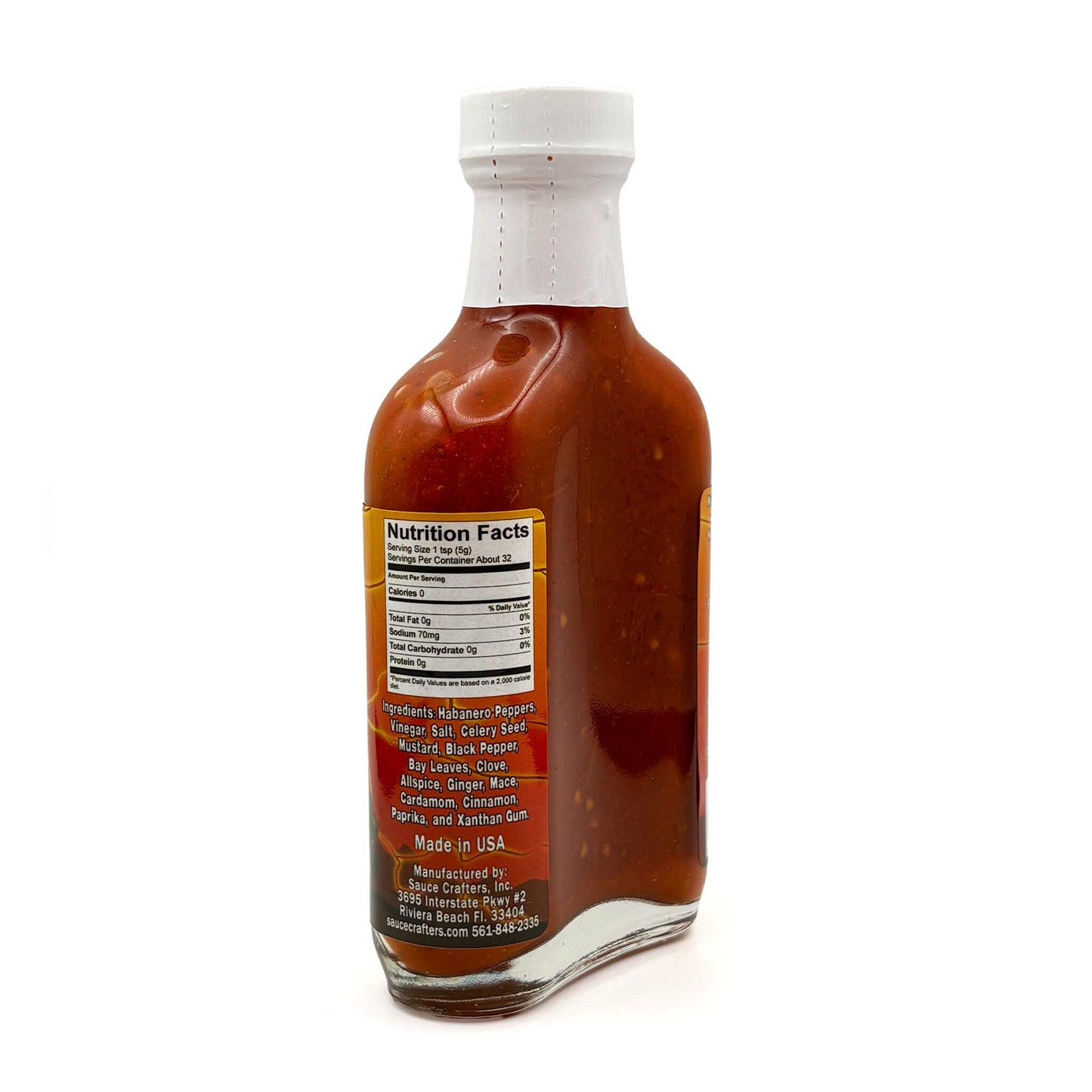 Orange Krush The Habanero Hot Sauce