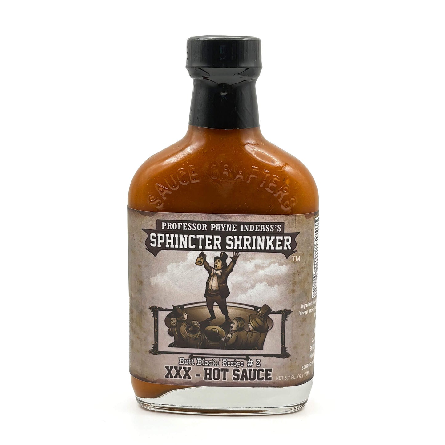 Professor Payne Indeass's Sphincter Shrinker Hot Sauce