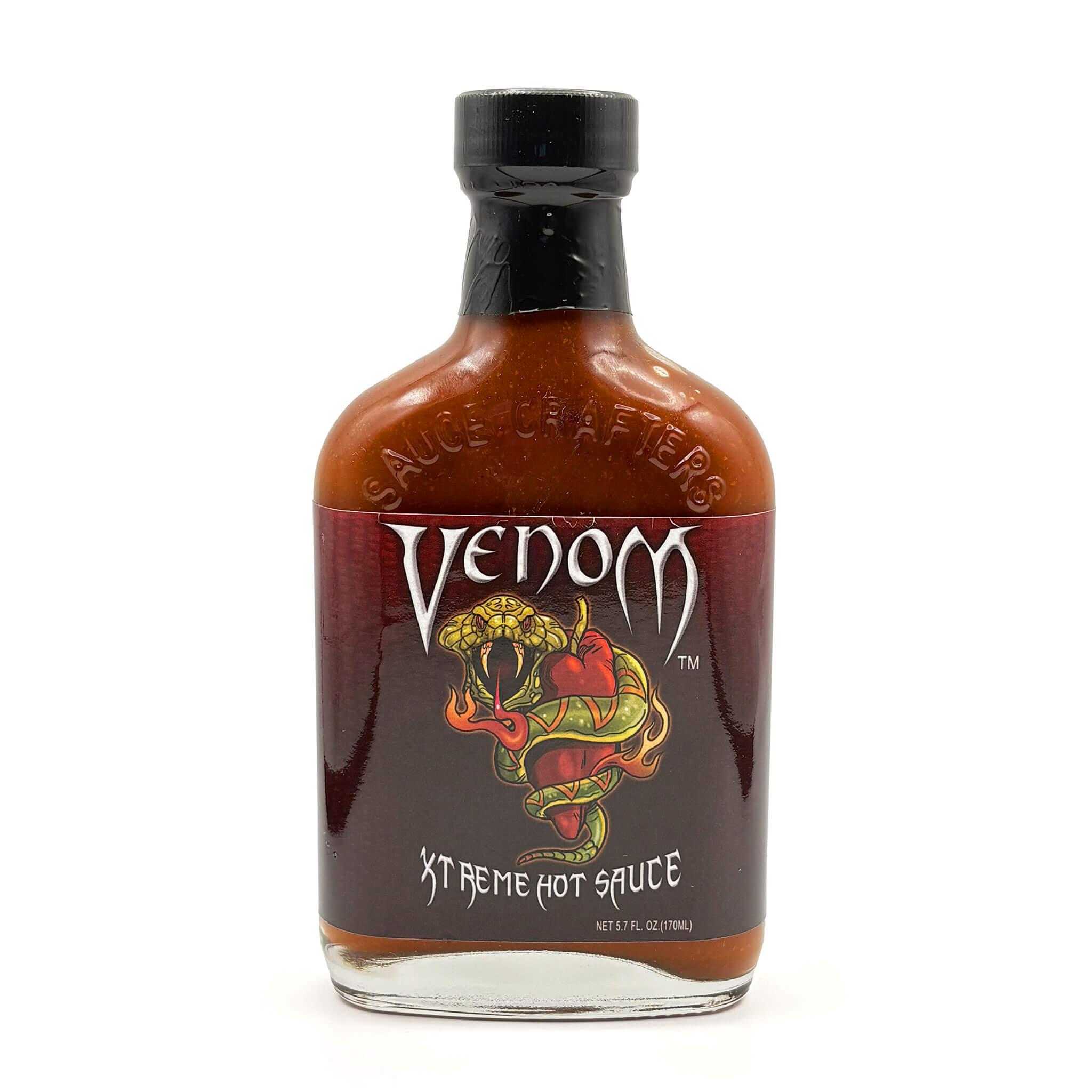 Venom Xtreme Hot Sauce – Sauce Crafters, Inc.