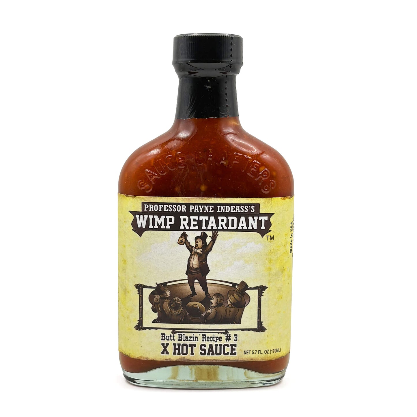 Professor Payne Indeass's Wimp Retardent Hot Sauce