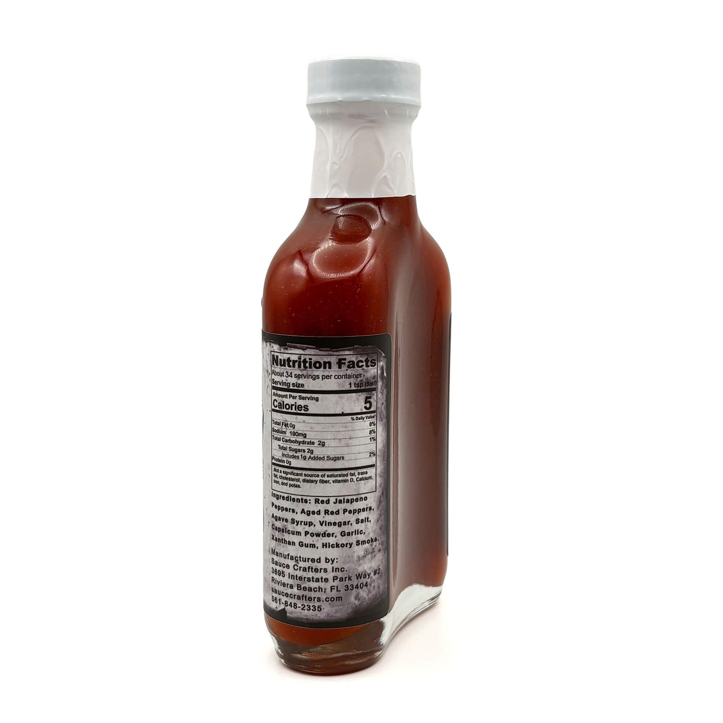 Yeranus Berns Sweet & Smokey Red Jalapeno Hot Sauce - EXTREME