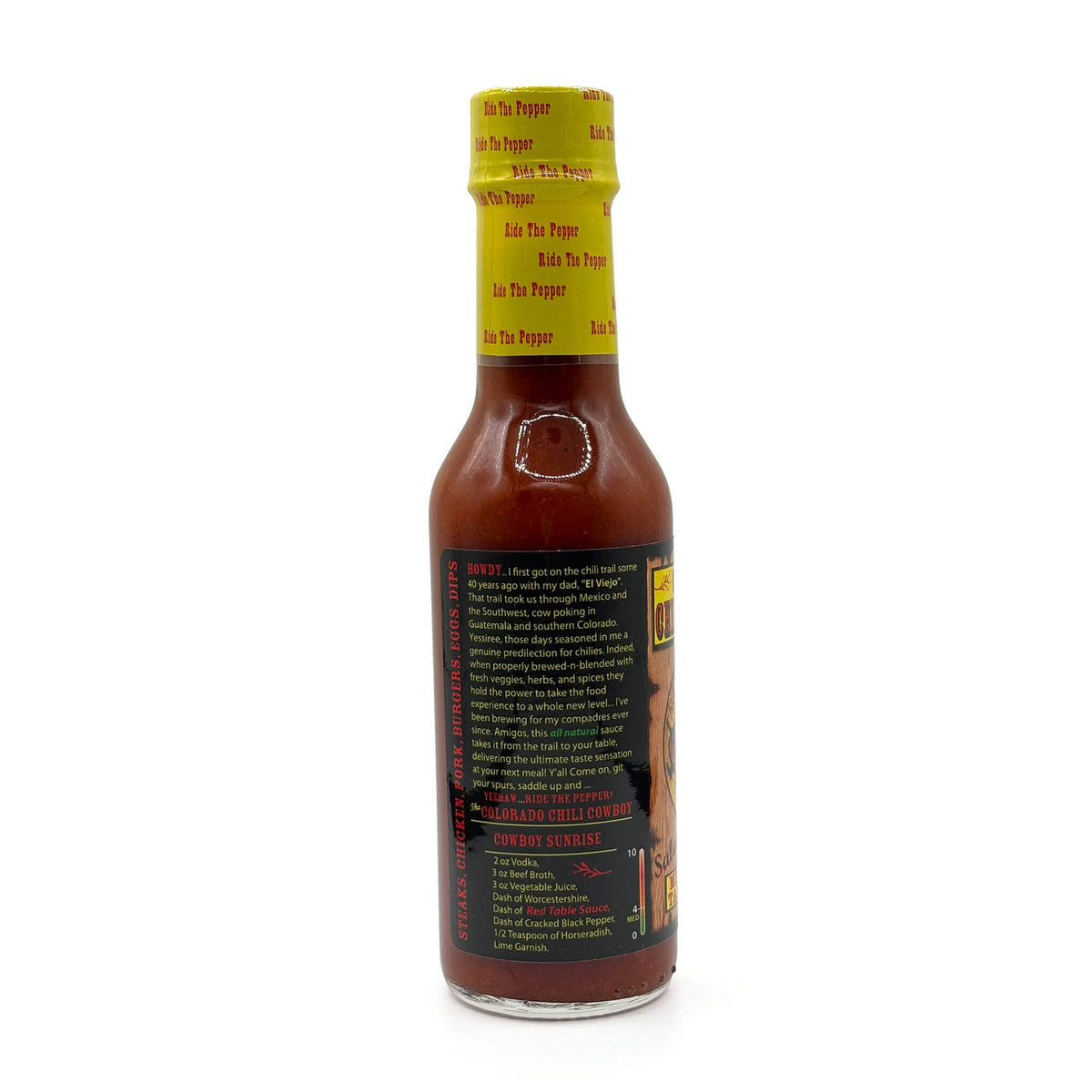 Chili Cowboy Medium Red Table Sauce