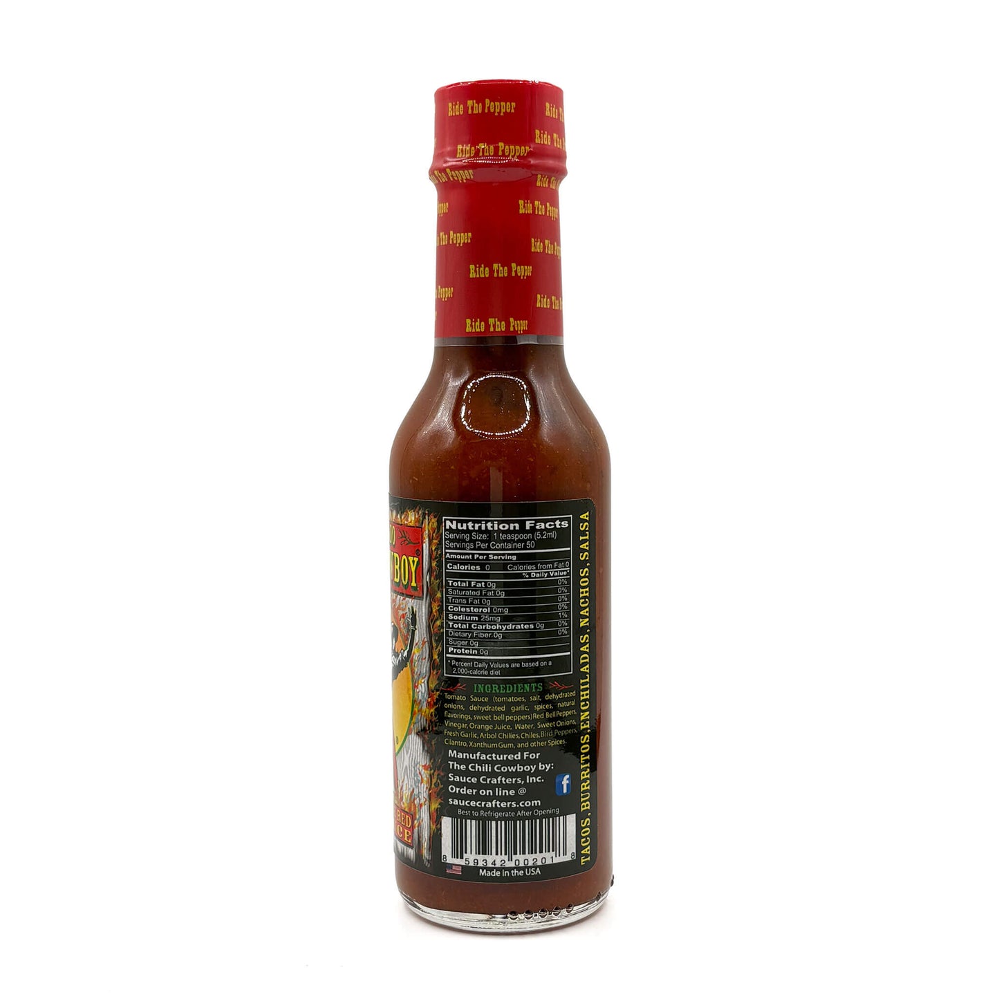 Chili Cowboy Prairie Fire Red Hot Sauce