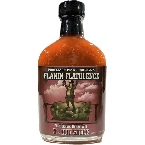 Professor Payne Indeass's Flamin' Flatulence Hot Sauce
