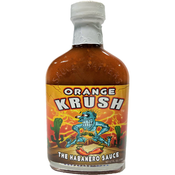 Orange Krush The Habanero Hot Sauce - 12 per case