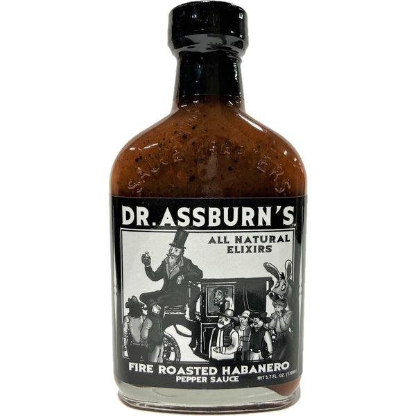 Dr. Assburn's Fire Roasted Habanero Hot Sauce - 12 per case