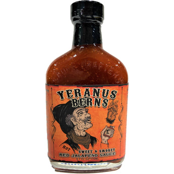 Yeranus Berns Sweet & Smokey Red Jalapeno Hot Sauce - HOT